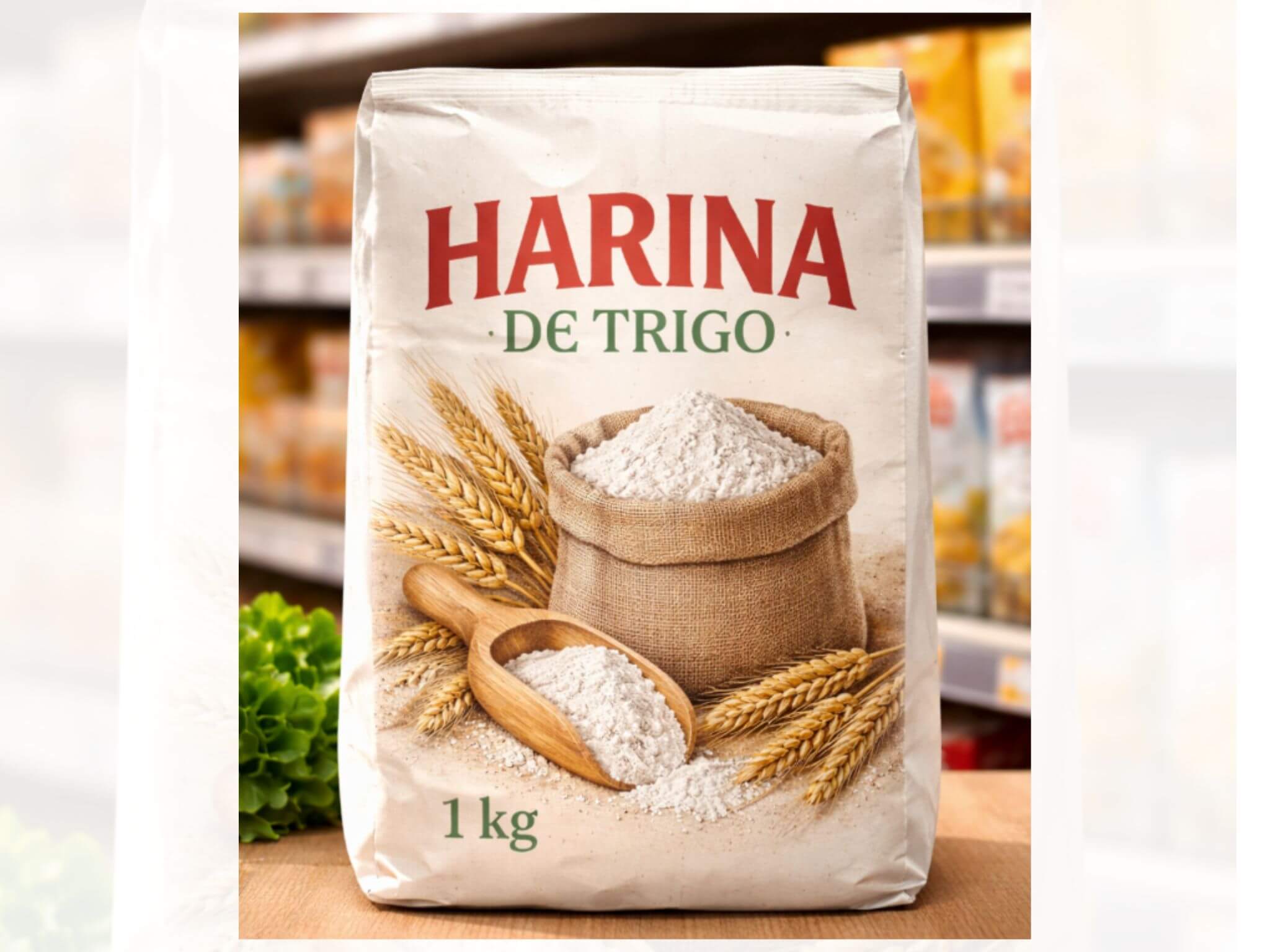harina de trigo